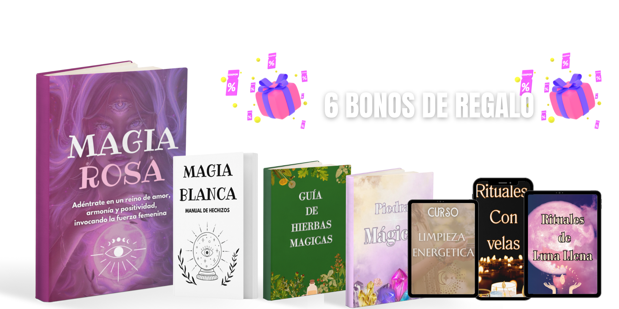 6 BONOS DE REGALO (50 x 30 in)(4)